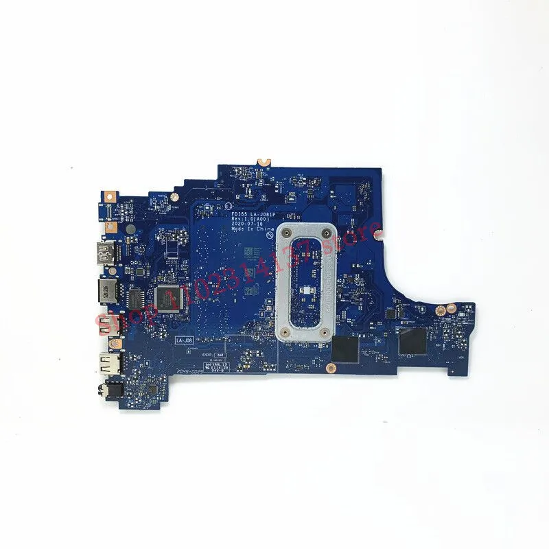 Placa base para ordenador portátil, placa base para DELL 3501, CN-0TW31C, 0TW31C, TW31C, SRG0S, I3-1005G1, CPU, FDI55, LA-J081P, 100%, completamente probada