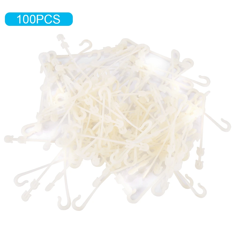 Garden Fixed Clamps Plastic Plants Clips Garden Plants Support Clips Vine Pull Hook for Vegetables Cherry Tomato