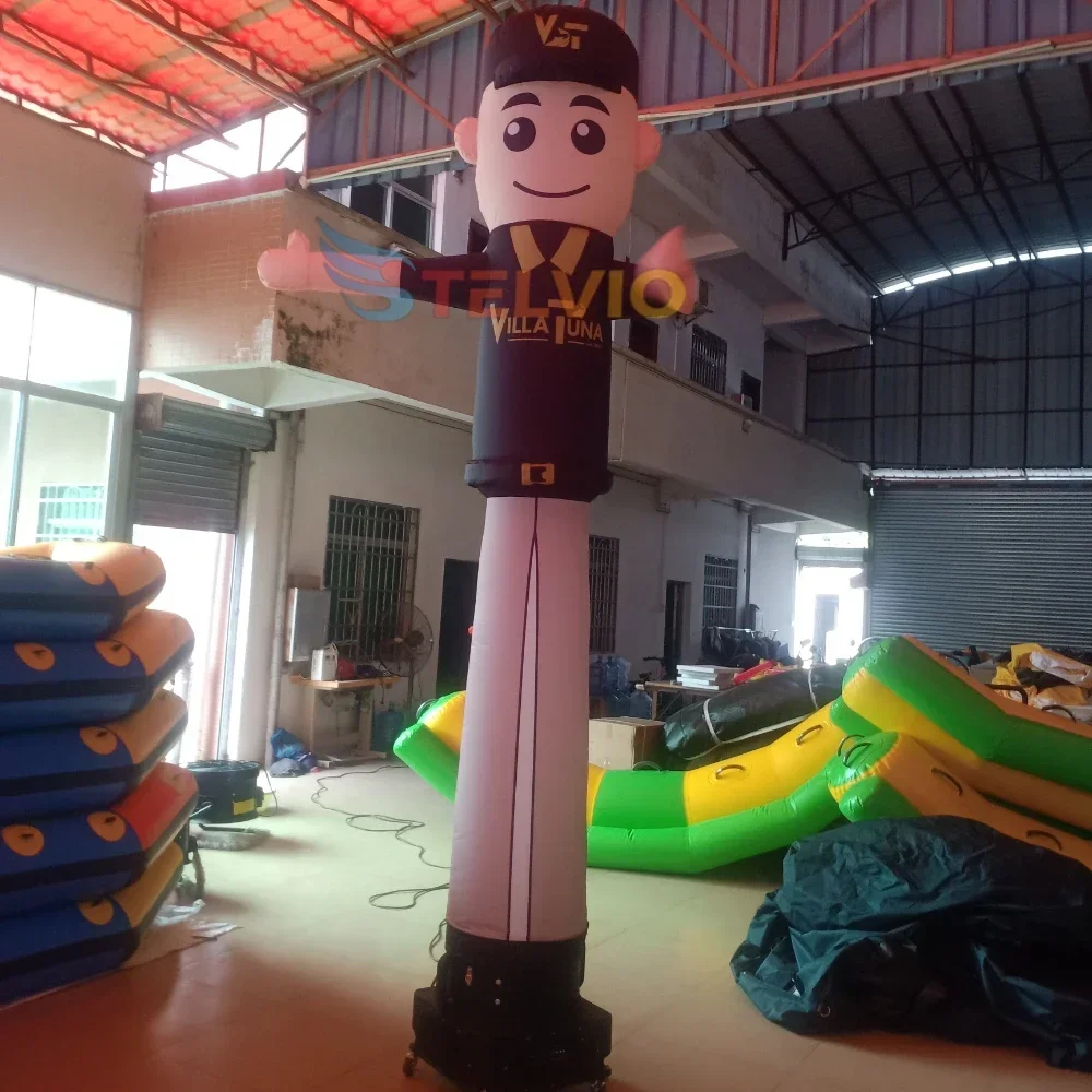 

XDSFactory Custom Print Inflatable Tube Wave Man Dancing Advertising Sky Air Dancer Inflatable Welcome Air Dancer For Advertisin