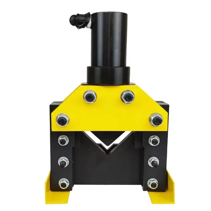 The CAC-75 Hydraulic Angle Iron Cutter Is Designed for Efficient Cutting of Metal Angle Iron