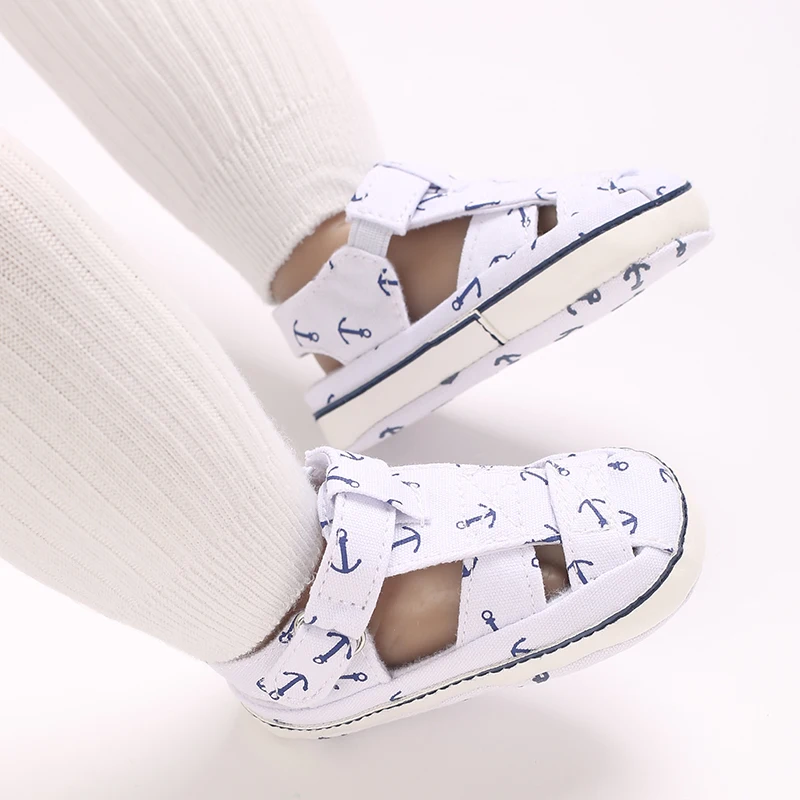 

Sandals Shoes Soft Sole Summer 0-18Months Kids Newborn Baby Boys Girls Fashion Summer Soft Crib Shoes First Walker Anti Slip