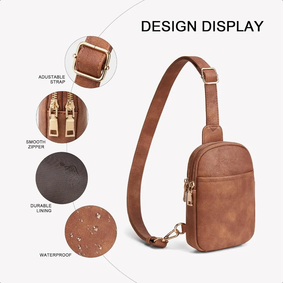 حقائب كروس بودي حبال فاني باكس حقيبة حزام نسائية هدايا