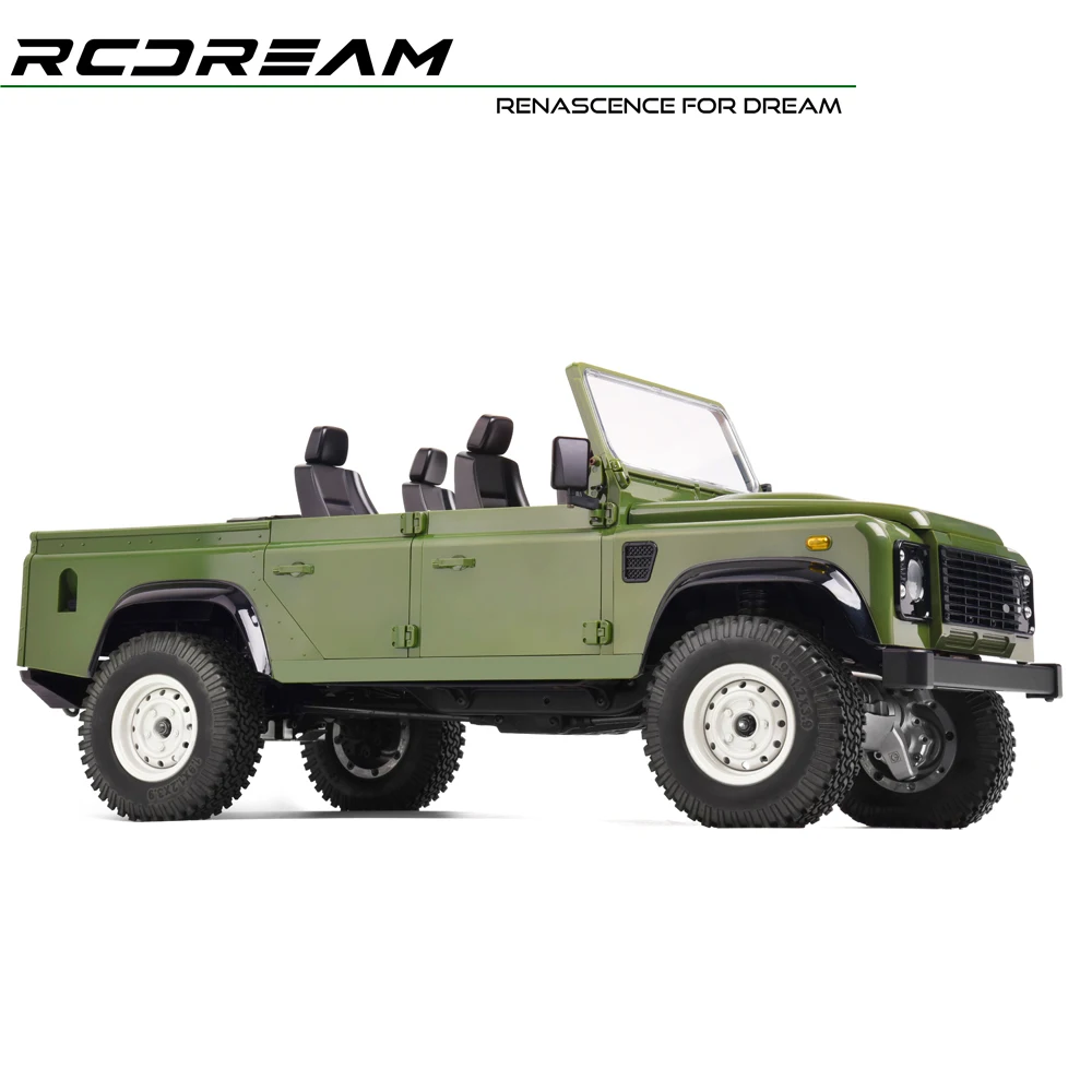 RCDream 324mm Classic Fender Kit For Wild-defender RD110 324mm Hard Body Option Upgrade parts #D1-324F-4D-RG/CY/TG