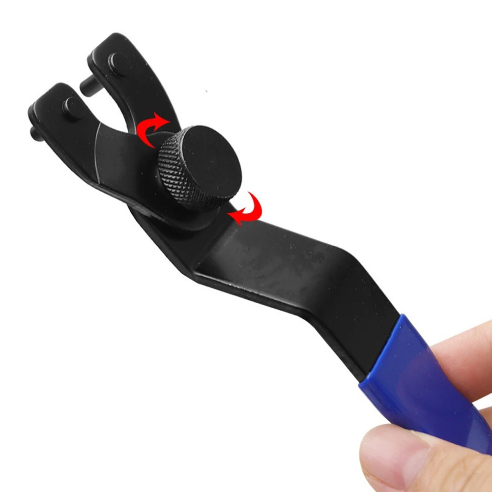 For Angle Grinder Hubs Heavy-duty Wrench Adjustable Wrench For Diverse Repair Needs Adjustable Design Compact Size