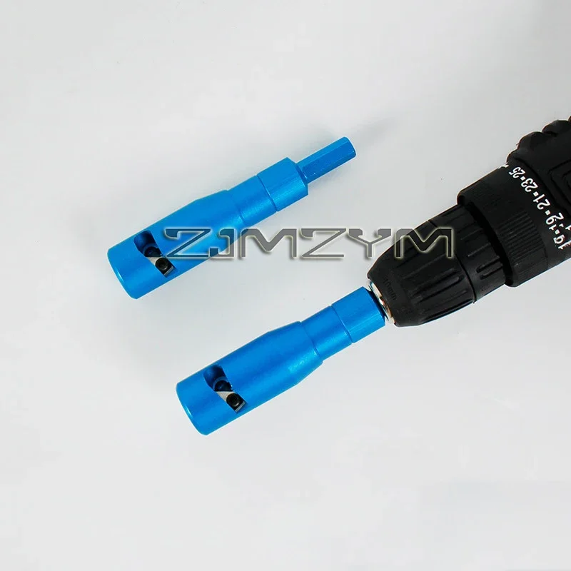 Wire Stripper Electric Wire Stripping Tool For Stripping Wire Electrician Power Rotary Tools Rotate Out Along Electric Drill