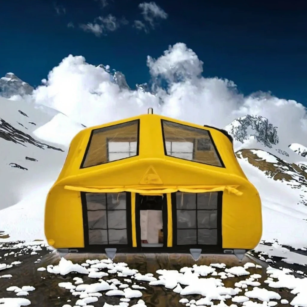 Portable Outdoor Oxford Inflatable Air Tent Waterproof Winter Tent for Party Camping