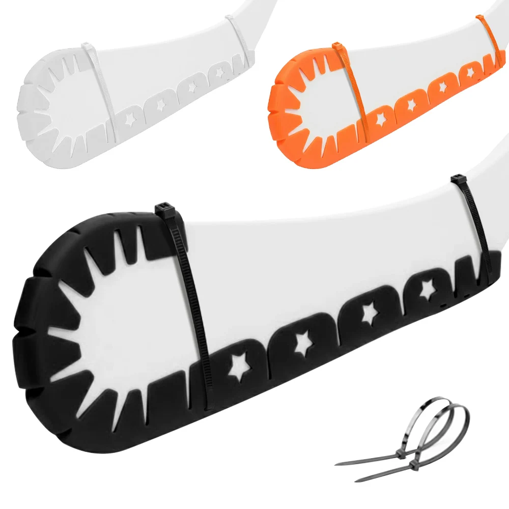 3 قطعة عصا هوكي الجليد شفرة حامي مادة البولي بروبيلين ملحقات هوكي الجليد لممارسة التدريب على هوكي الجليد