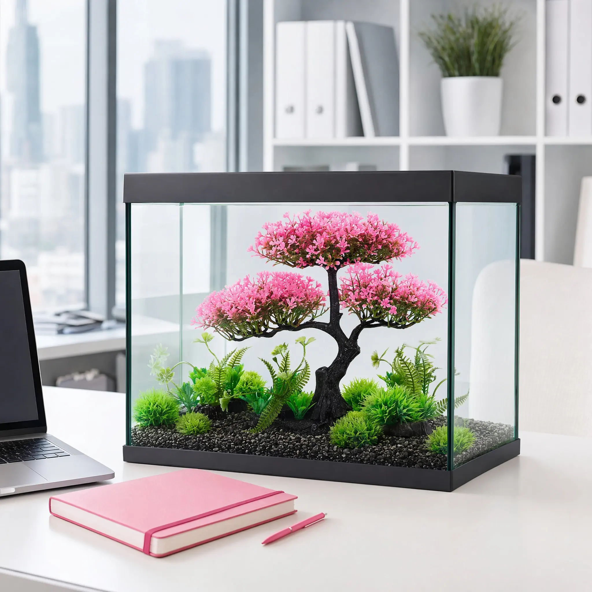 Aquarium Fish Variety - 1Set Realistic Aquarium Plants Plastic Fish