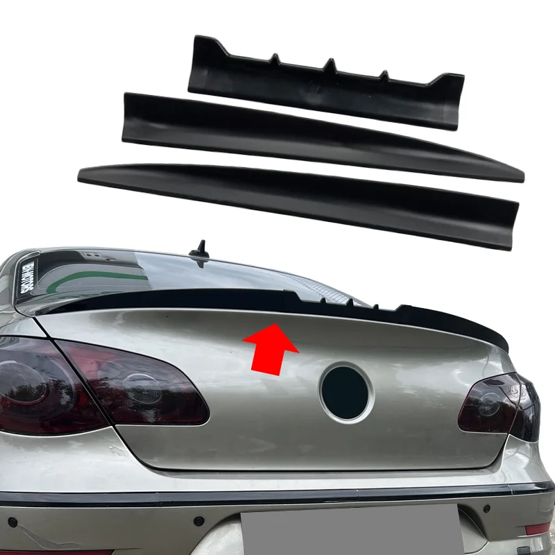 Auto Universeel Dak Spoiler Staart Spoiler Kofferbak Vleugel Diy Refit Spoiler Poiler Wing Race Kofferbak Auto Accessoires