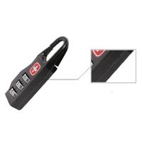Portable Alloy Lock Mini Lock Number Lock Luggage Lock Combination Code Anti-theft Drawer Cabinet Padlock Luggage Zipper