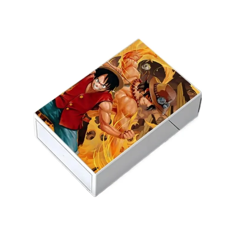 one piece cigarette case One Piece cartoon anime plastic cigarette box 20 pack thick and thin box  creative storage and delivery boyfriend cigarette box