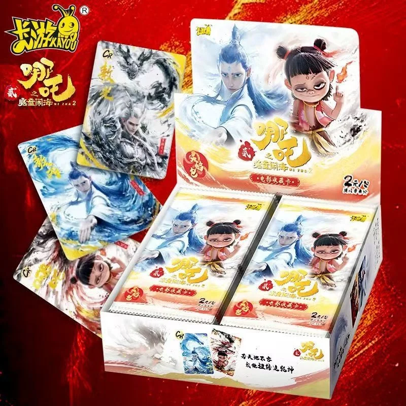 

Original Card Game Nezha Demon Child Nao Hai Ao Bing Full Series Collection Card Birthday Gift Cartoon Anime Collectibles