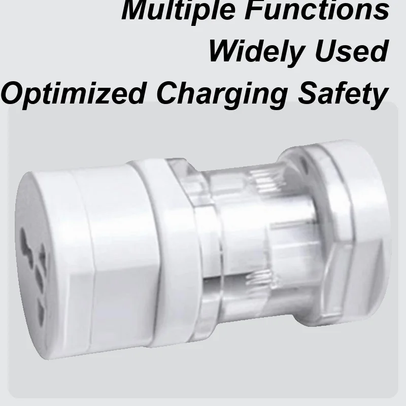 

Travel Plug Adapter Compact USB Adapter Converters Surge-Protected Converters Multi-port Lightweight Conversion Socket For Small