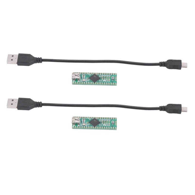 2X Teensy 2.0++ USB AVR Development Board ISP U Disk Keyboard Mouse Experimental Board AT90USB1286