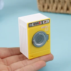 1 Pc 3 Colors Dollhouse Miniature Furniture Home Appliance Laundry Washing Machine Model