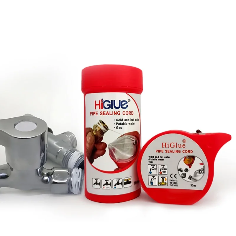 حبل ختم الأنابيب المعدنية L55، سلك ختم ملولب، ملحقات المطبخ والحمام، شريط نانو لختم الأنابيب، سباكة PTFE ميتا