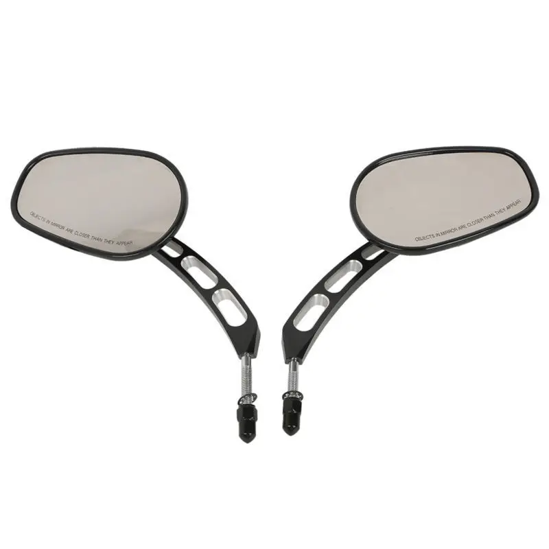 

Durable 8mm Side Rearview Mirror, Universal Motorcycle Mirror, For Harley Touring Sportster FLSTF Springer
