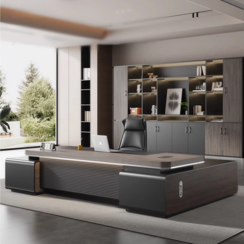 

Executive Modern Office Desk Organizer L Shaped In Stock Reading Computer Desk European Minimalist Escritorio Office Furniture