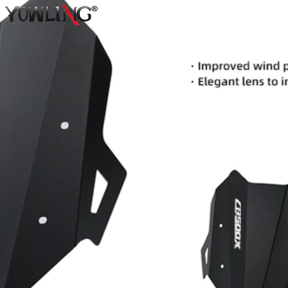

Windscreen Windshield Fairing Wind Deflector For Honda CB500X CB 500 X 2019-2020-2021-2022-2023 2024 2025 Motorcycle Accessories