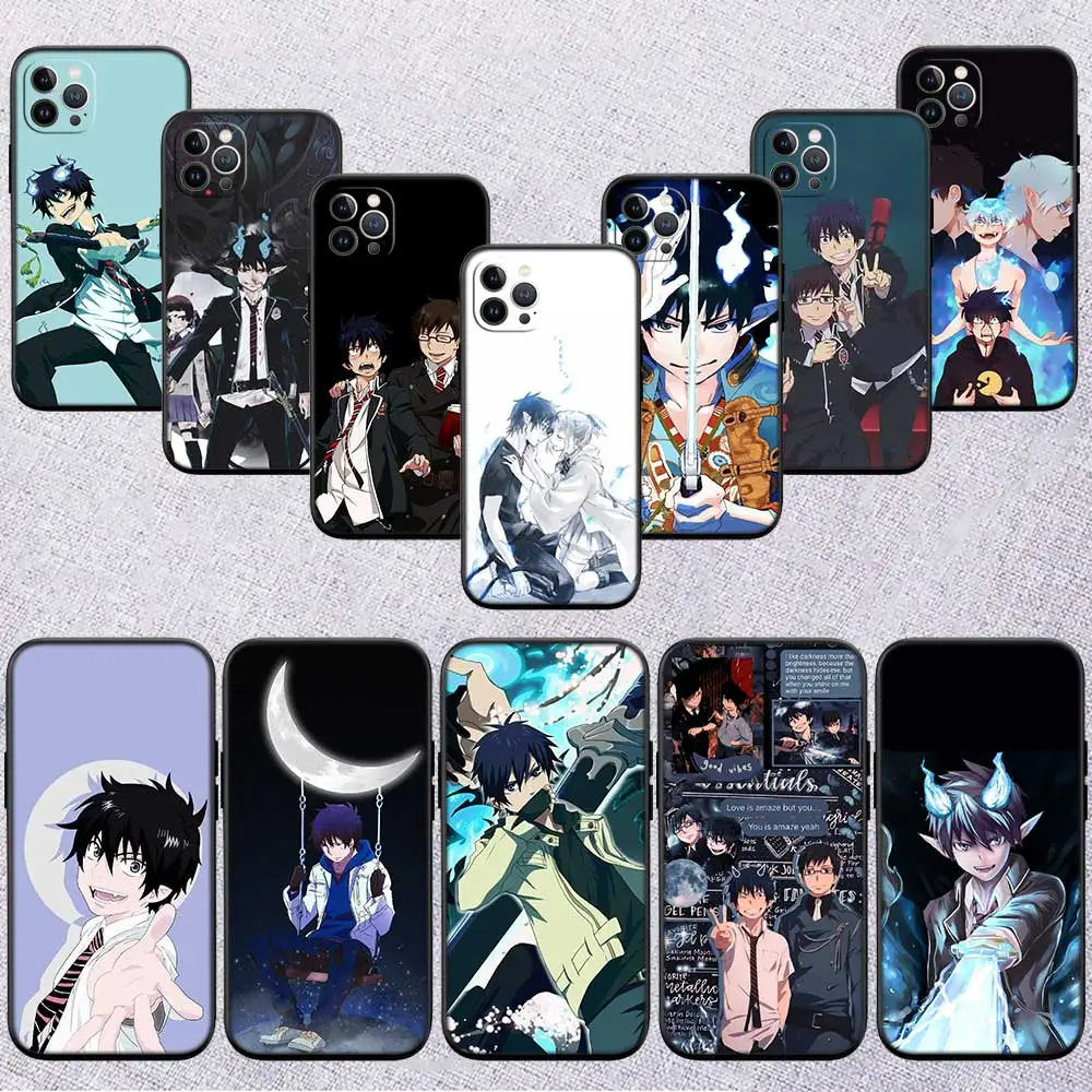 NH11 Blue Exorcist Phone Case for Samsung Galaxy M06 M15 M16 M35 M55 M56 A36 A42 A50 A50S A51 A52 A32 A33 A05 A05S A06 A16 A20