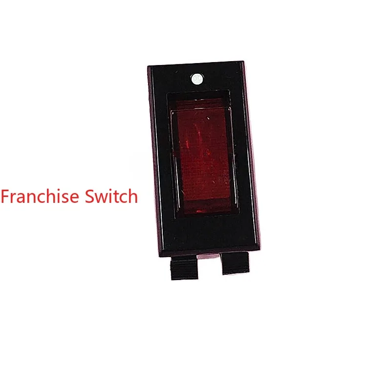 

10PCS ship type switch RF-1001 3 feet 2 gears, red light on black background 32X17