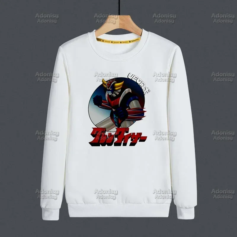 UFO Robot Goldrake Grendizer Gurendaiza Hoodie Sweatshirts Men Women Pullover Harajuku Hoodie Streetwear Casual Fashion Clothes