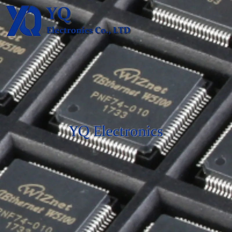 1PCS/lot New OriginaI W5100 LQFP-80 Embedded Ethernet Controller Chip