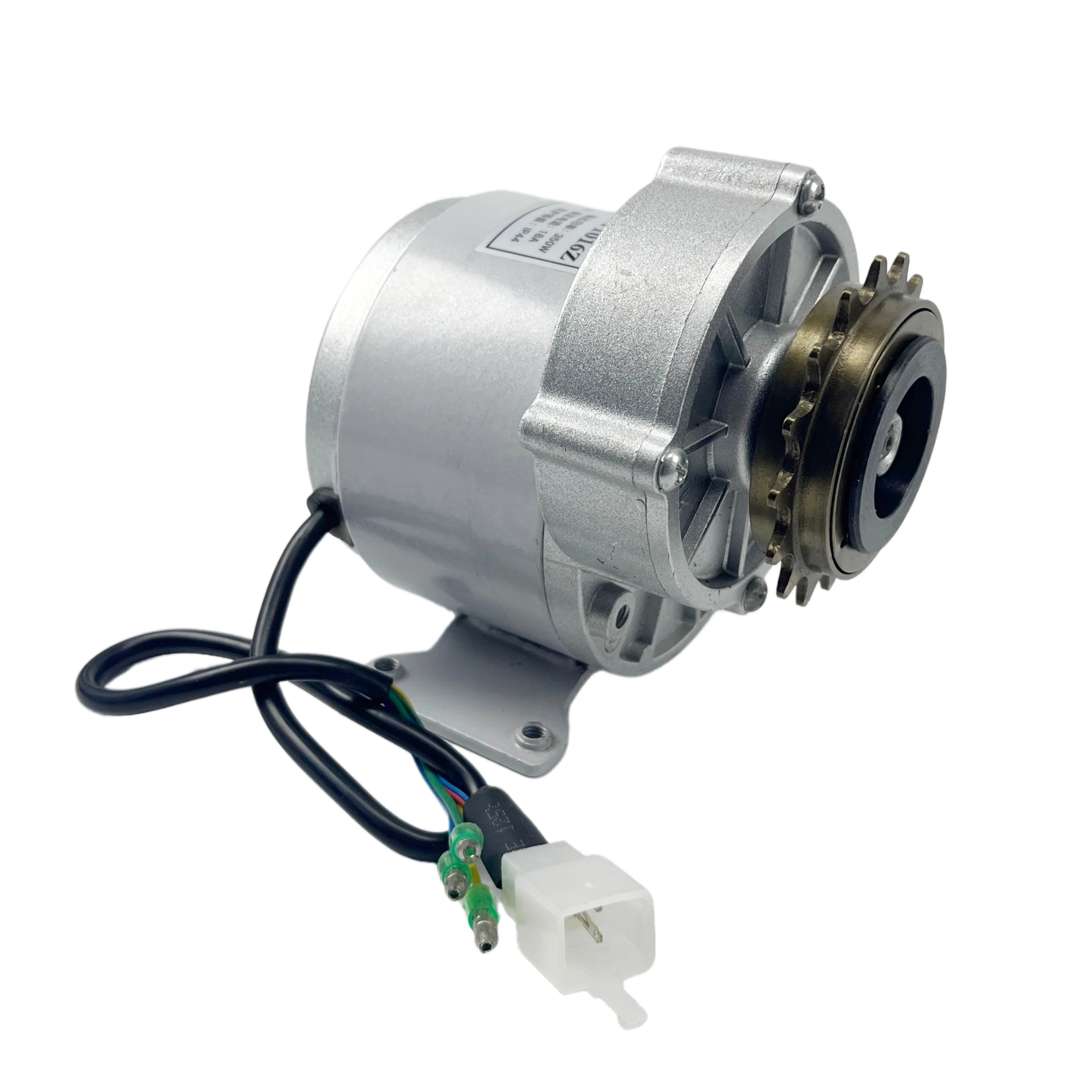 350W / 250W 24V  DC Brushless Gear Motor With 16T Freewheel Sprocket , Direct Current Permanent Magnet Brushless Motor