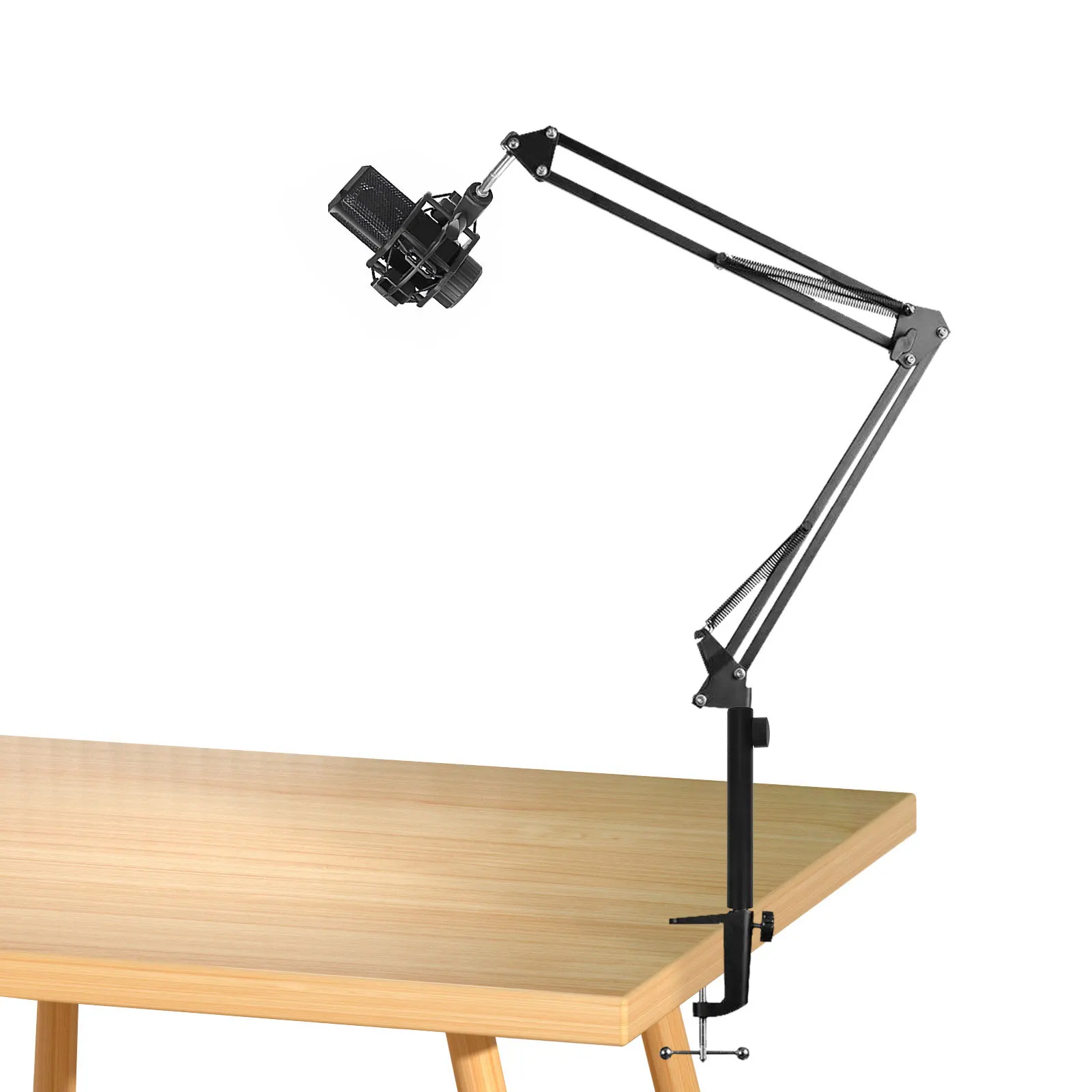 

Microphone Stand Extension Rod Adjustable Boom Arm Accessory Aluminium Alloy Material for Desk Stand Microphone Extension Rod