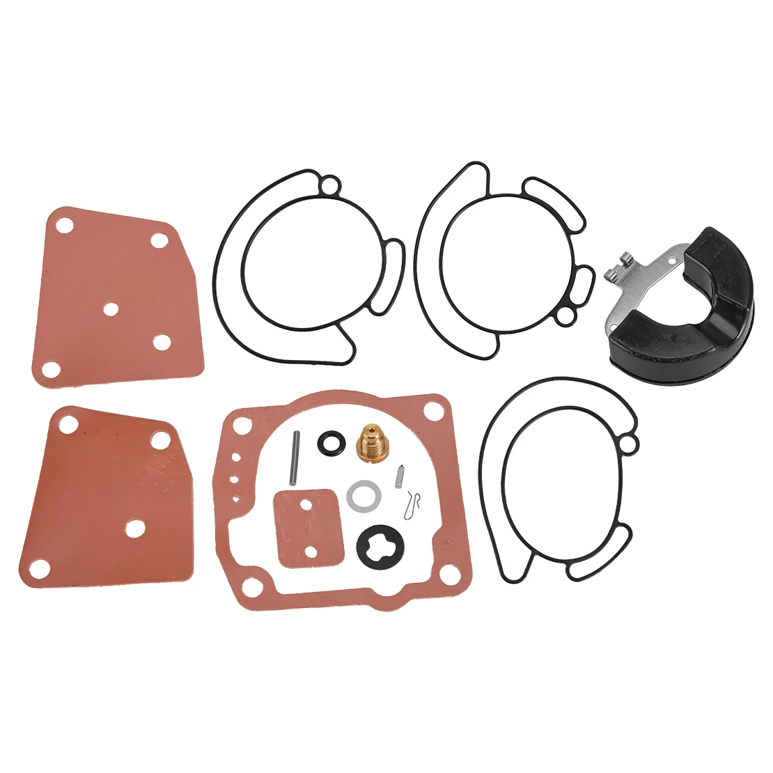 435442 18-7247 4 Sets Carburetor Kits 436852 Fit for Johnson Evinrude Outboard V4 V6 90 100 105 115 150 175HP 1999-2001 438996