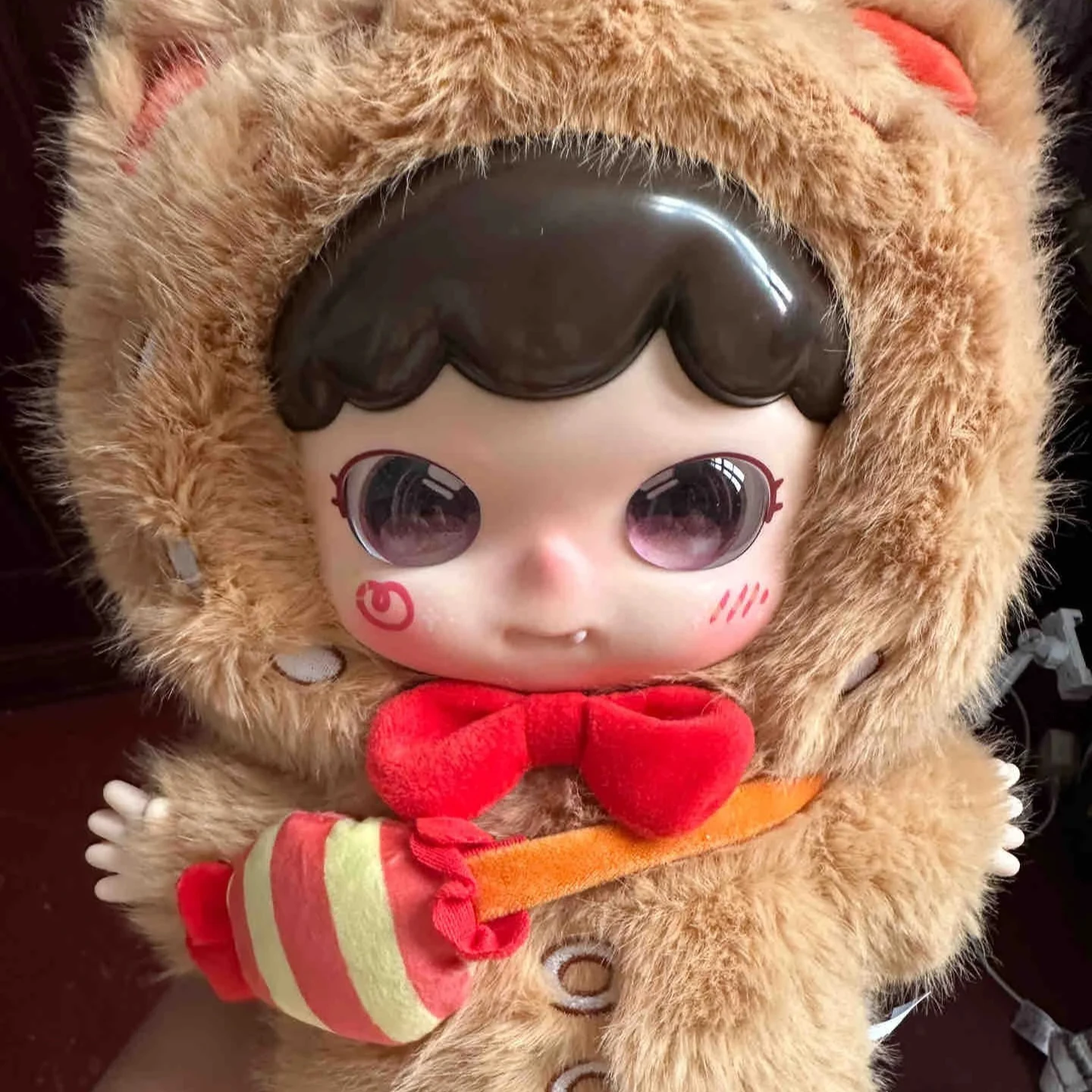 Baby Drie Kleine Zoete Tanden 400% Serie Blind Box Vinyl Gezicht Mysterieuze Box Pop Collectibles Desktop Decoratie Meisje Gift