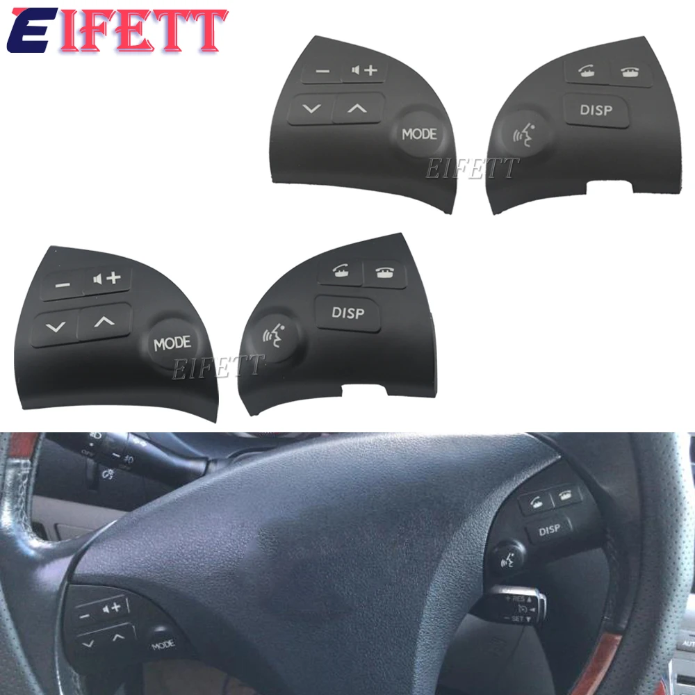 

Car Accessories Steering Wheel Control Switch Audio Multi Button Cover For Lexus ES350 ES240 2006-2012 84250-33190-C0
