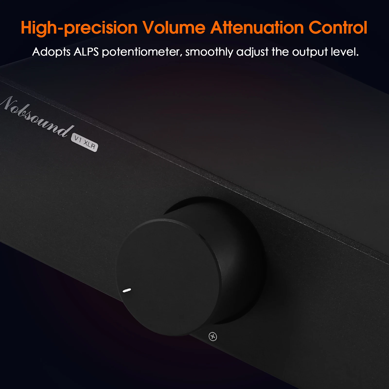 Douk Audio VOL-3 / V1-XLR HiFi مخفف حجم Preamp السلبي RCA/XLR وحدة تحكم في مستوى الصوت