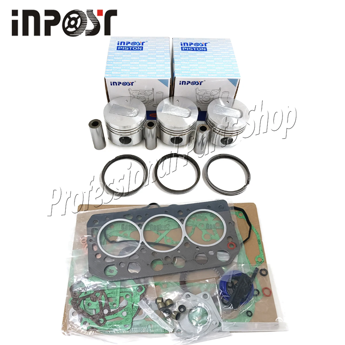 S3L S3L2 Rebuild Kit for Mitsubishi Piston & Ring Oversize 0.50mm