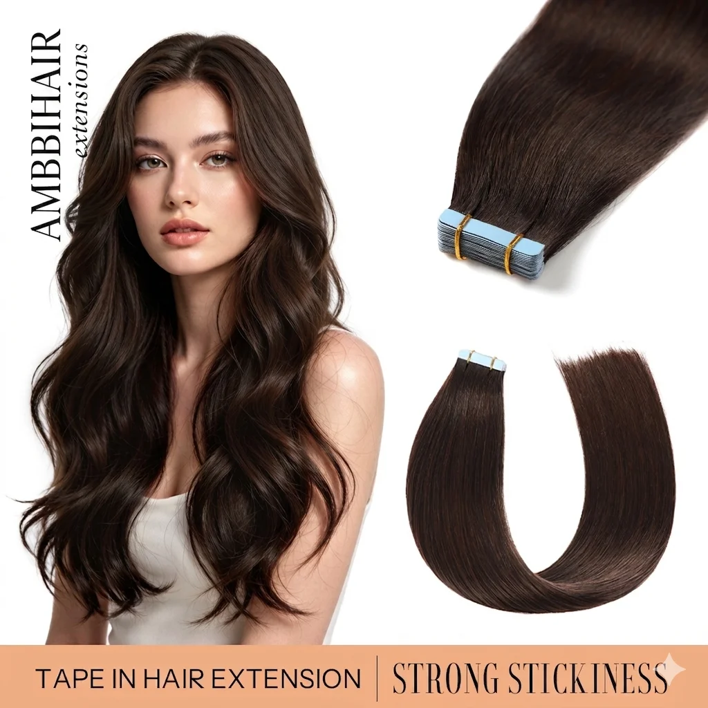 20-extensions-de-cheveux-humains-remy-lisses-bruns-naturels-europeens-adhesives-100-invisibles-pour-usage-en-salon