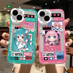 Hot Cute Anime Cartoon Characters Phone Case For Xiaomi Redmi Note 13C 12C 11 10C 10s 9A 9T 9C 8 Pro Max 4G 5G Transparent Cover