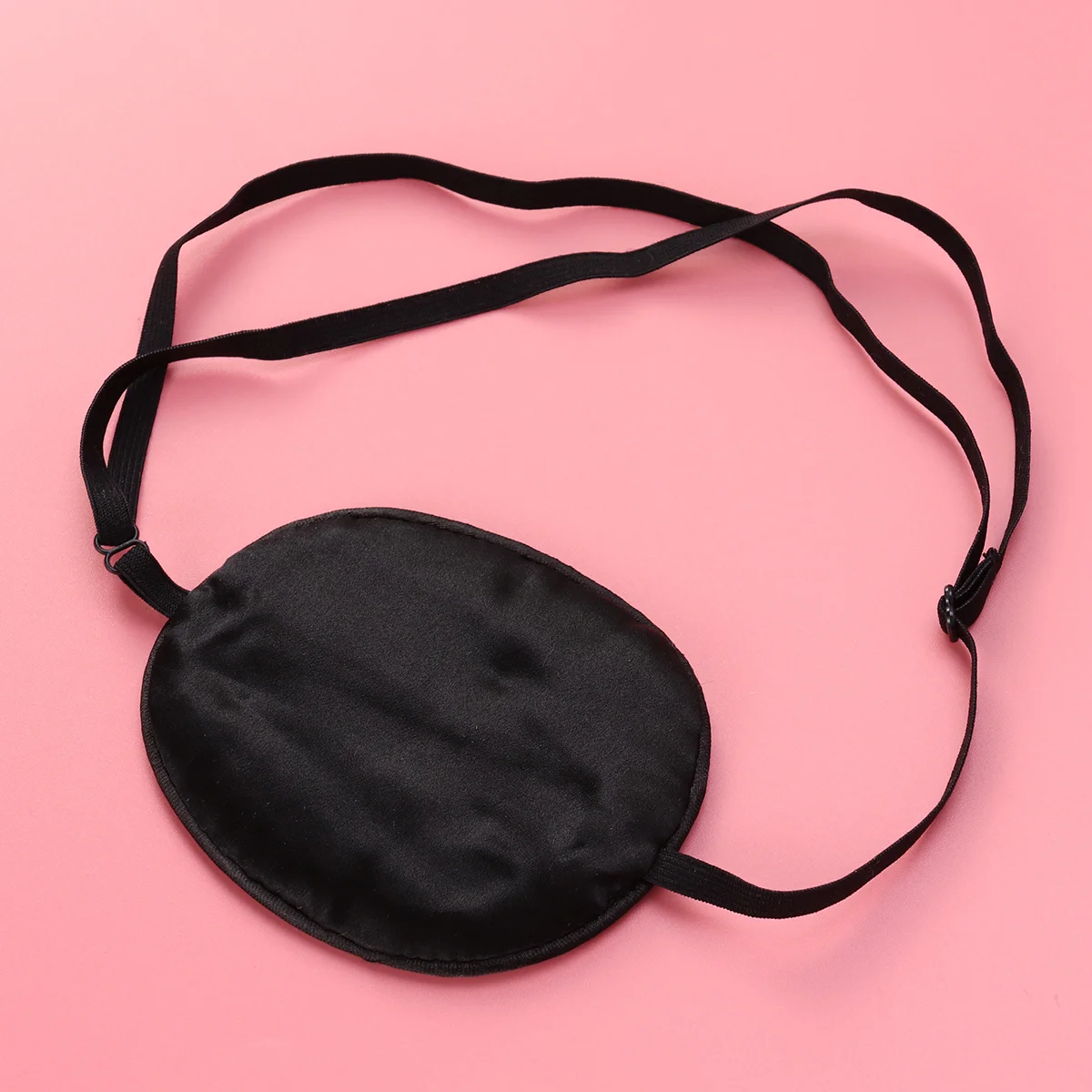

Silk Eye Patch Premium Single Adjustable Strap for Amblyopia Lazy Eye Training Comfortable Light Blocking Navy Adult