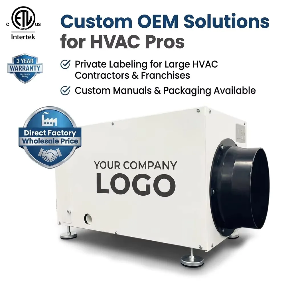 Distributor Wanted ETL Listed 115V/60HZ 70 Pints R32 Whole House Ducted HVAC Crawlspace Dehumidifier for Whole Home