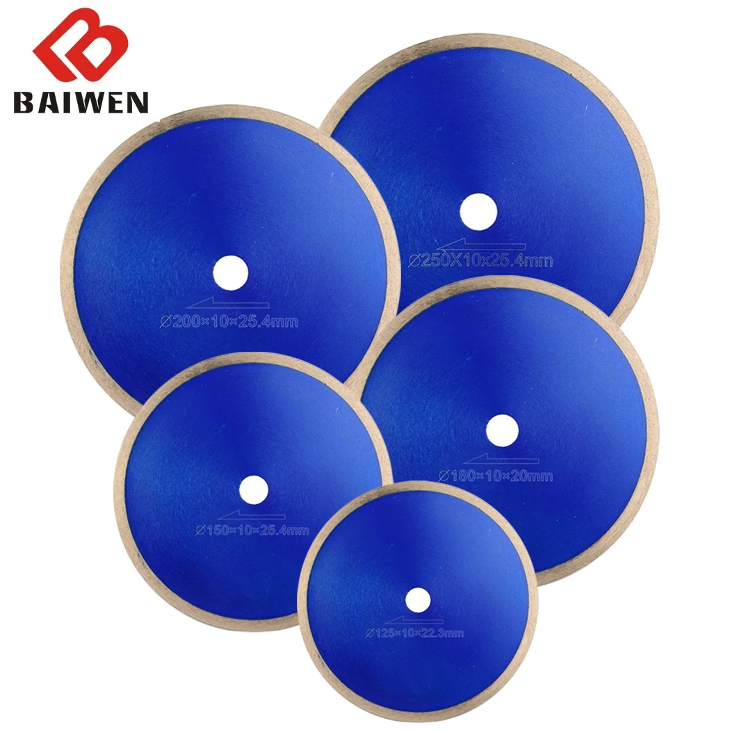 180mm-350mm Sintering Diamond Cutting Discs Saw Blade Jewelry Jade Cutting Disks Abrasive Angle Grinder Discs