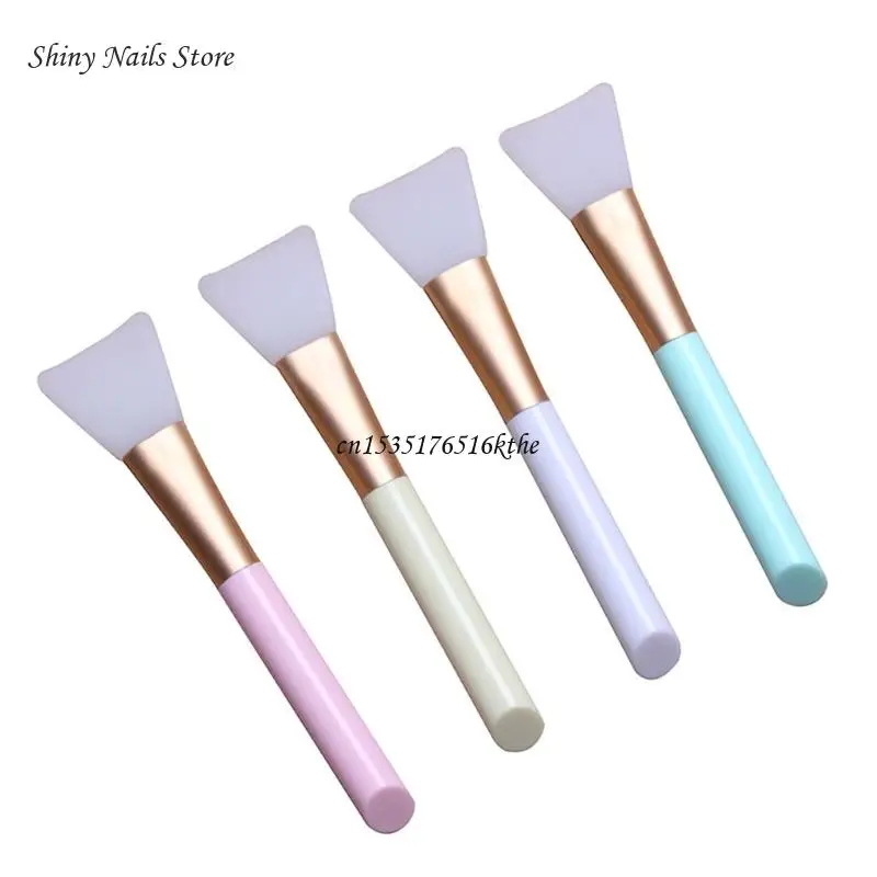 Candy Color Silicone Face Mask Brush Flexible for Facial Mud Applicator Lotion Cream Mixing Cosmetic DIY Makeup Beauty Dropship