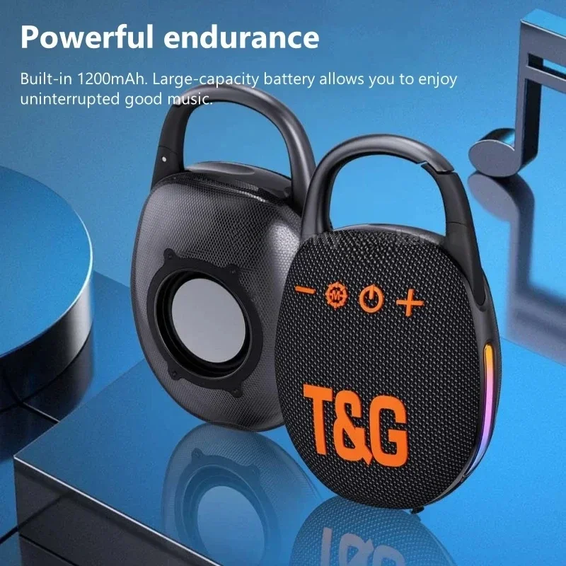 Pop TG-447 مكبرات صوت بلوتوث لاسلكية محمولة أصلية ملونة من القماش الخفيف مضخم صوت خارجي للهاتف المحمول #6