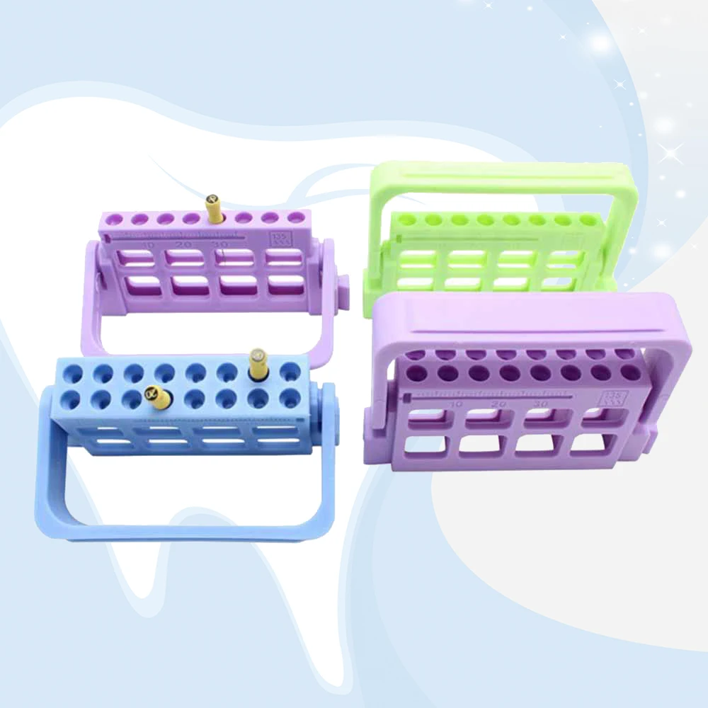 

Autoclavable Dental Endo File Dispenser Stand for Endodontic Instrument Organization and Sterile Storage