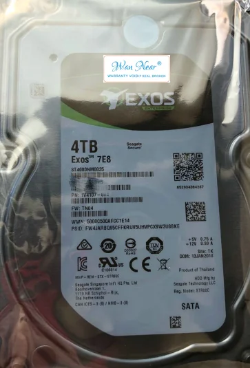 

For ST4000NM0035 4TB 4T 7200 128M 3.5