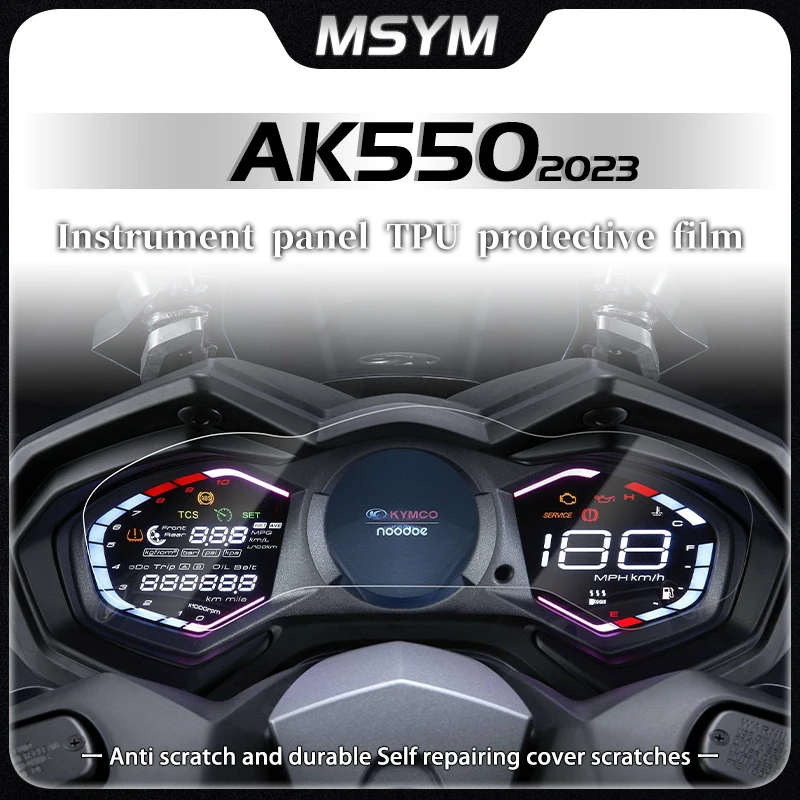 

For KYMCO AK550 AK 550 ak550 2023 Motorcycle Cluster Scratch Protection Film Screen Protector Dashboard Instrument Accessories