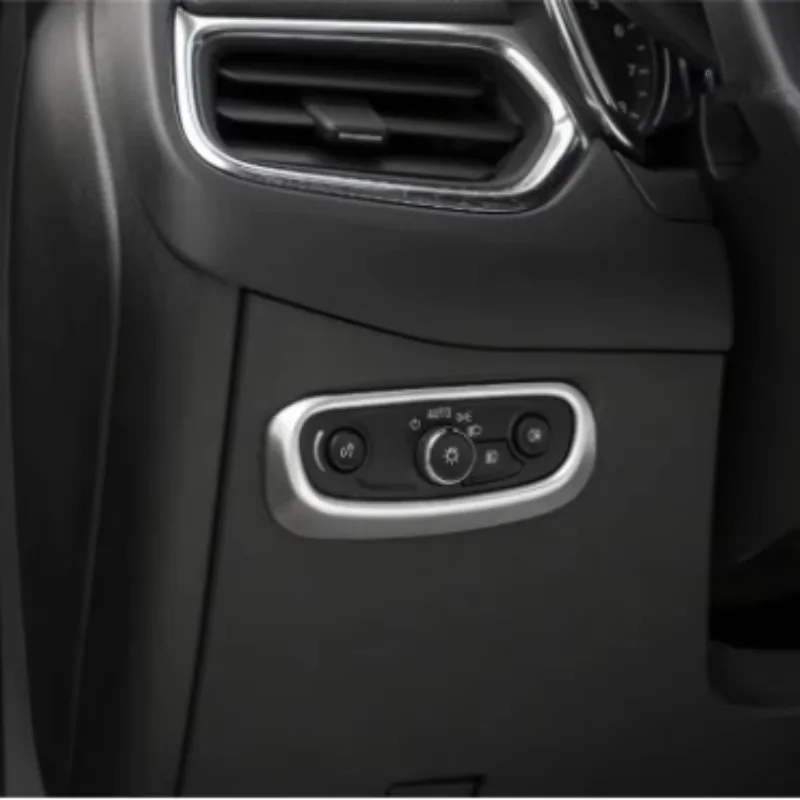 

Headlight Switch Control Panel Seat Adjustment Buttons Cover Car Styling Accessories For Chevrolet Equinox 2018-2020