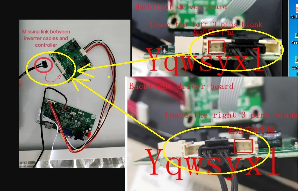 HDMI-compatible+VGA+Audio Driver Board Kit for 21.5 \