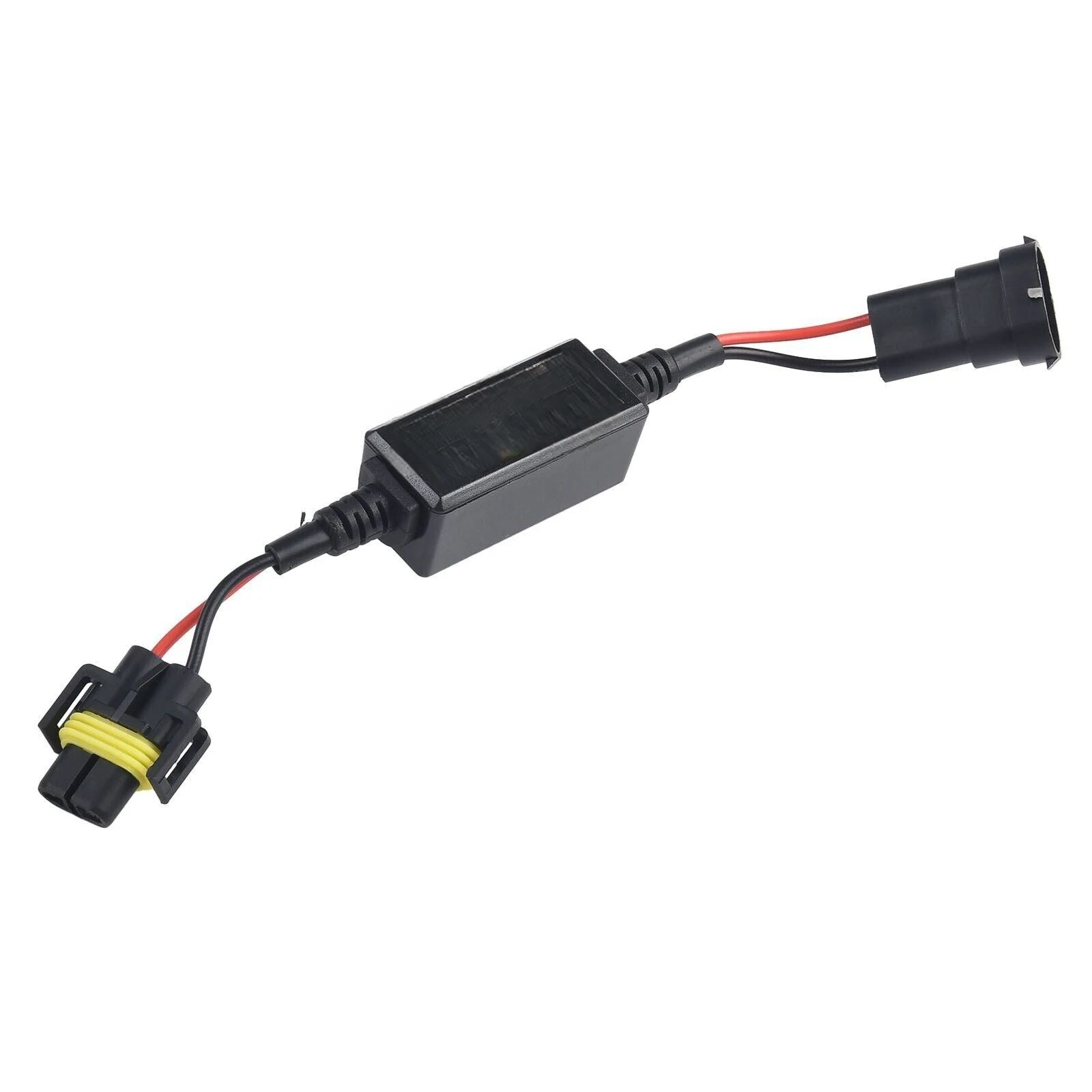 2Pcs LED Canbus Wiring Decoder Adapter Car Headlights Error Free Anti Flicker Resistor H8 H9 H11 Adapter Warning Canceller