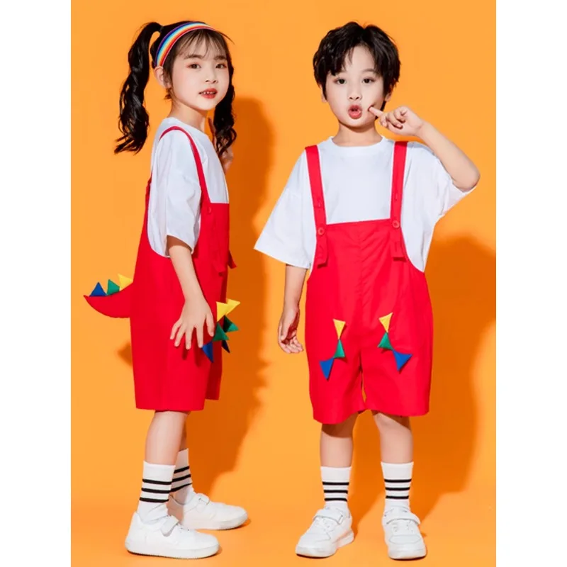 Children's dance group animal performance costumes for primary school students in June 1st kindergarten, summer clothing