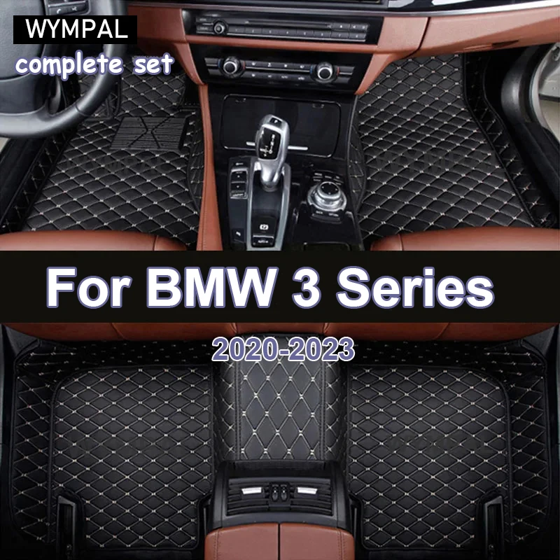 Hybrid Vehicle Car Mats Floor For BMW 3 Series 330e iPerformance F30 2015~2018 Waterproof Carpets Car Floor Mats Car Accessories