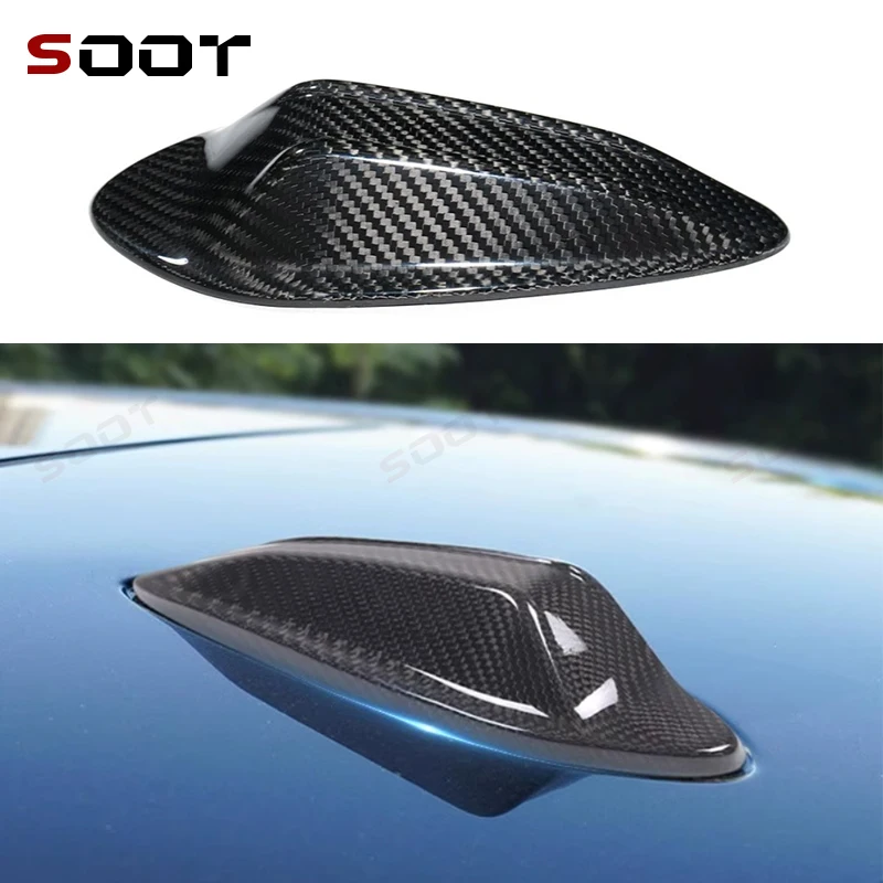 

For BMW 2 3 4 series G42 G22 G20 G28 M2 G87 M3 G80 M4 G82 240 Carbon fiber antenna cover shark fin signal cover decorative cover